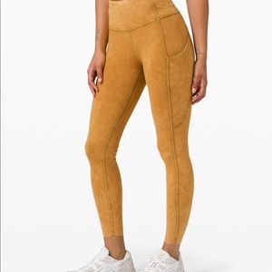 Lululemon Fast and Free Tight 25" *Ice Dye